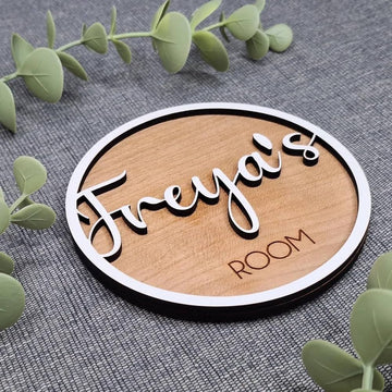 Kids Room Decor – Personalized MDF Wall Decor